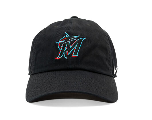 Cap Nike - Club Unstructured - Miami Marlins - Black 00A