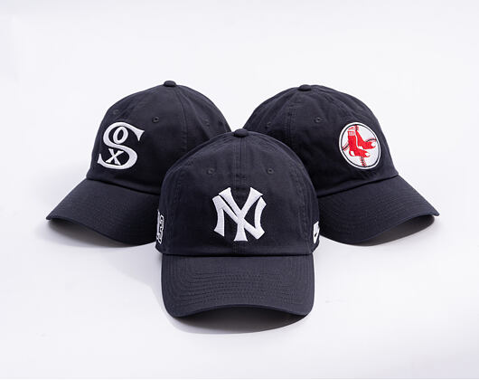 Cap Nike - Primetime Club Unctructured Oragnic Cotton Cap NY Yankees - pitch blue