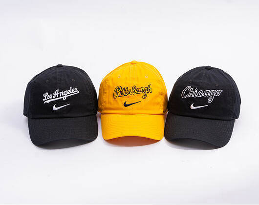 Cap Nike - Primetime Club Unctructured Oragnic Cotton Cap LA Dodgers - black