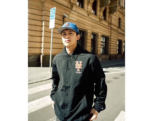Jacket New Era - MLB Coaches Jacket - NY Mets - Black