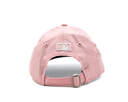 Kids Cap New Era - MLB Linen 9FORTY M-CROWN - LA Dodgers - Pink Rouge / White