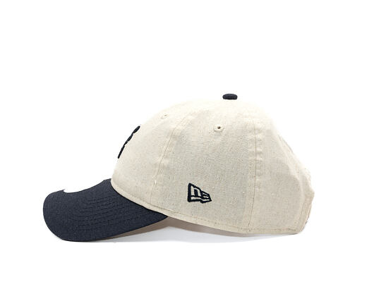 Womens Cap New Era - Branded Linen 9TWENTY - Stone / Navy