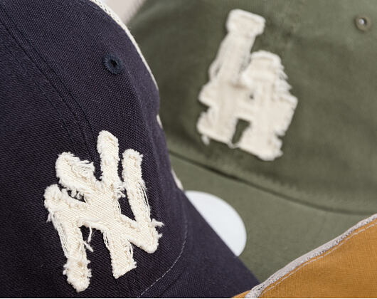 Womens Cap New Era - MLB Distress Trucker 9TWENTY Trucker - NY Yankees - Navy