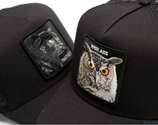 Cap Goorin - Wise Ass Trucker - Owl - Black