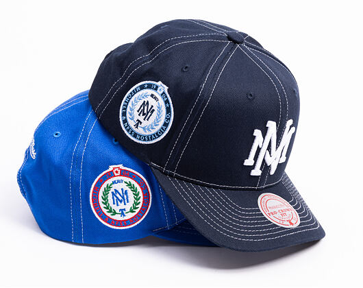 Cap Mitchell & Ness  - Branded Baseline -Pro Crown Snapback - Royal