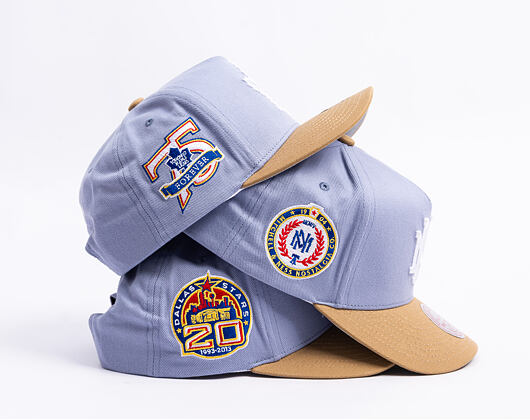 Cap Mitchell & Ness  - NHL Frosted Peak - Pro Pinch Snapback - Dallas Stars - Blue/Green