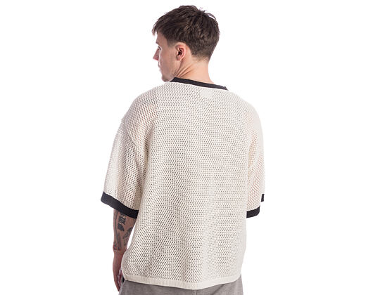 Tee Karl Kani - Cursive Varsity Crochet Boxy T-Shirt White