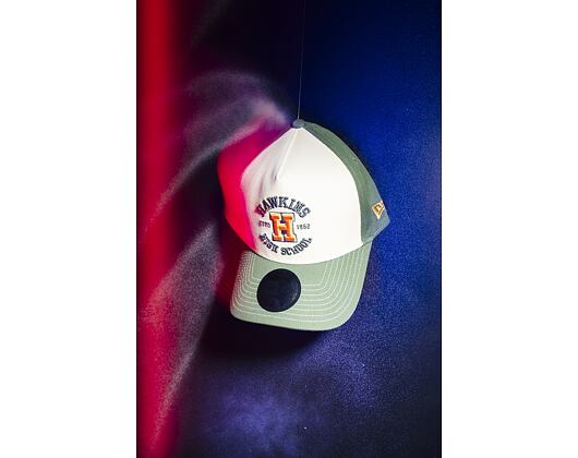 Cap New Era - Hawkings High 9FORTY A-Frame - Stranger Things - Green