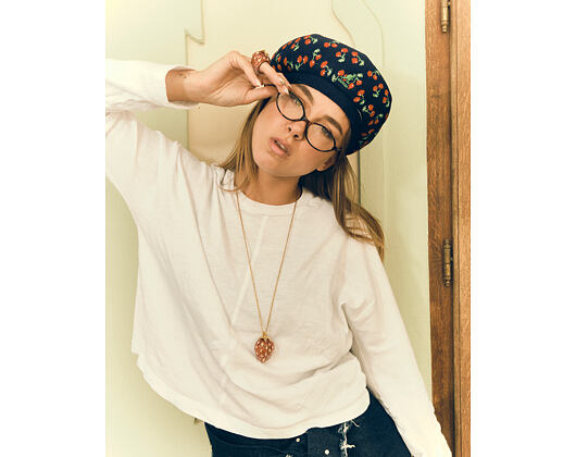 Beret Kangol - Tropic Cherry Jax Beret - Navy