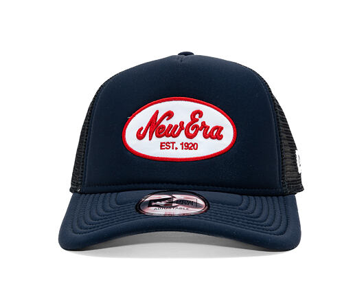 Cap New Era - Branded Oval Foam Patch 9FORTY A-Frame Trucker - Navy