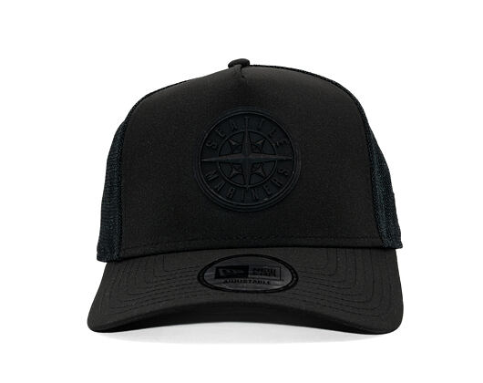 Cap New Era - MLB Tech Pack 9FORTY A-Frame Trucker - Seattle Mariners - Black