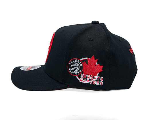 Cap Mitchell & Ness - NBA - Custom Patch - Toronto Raptors - Black