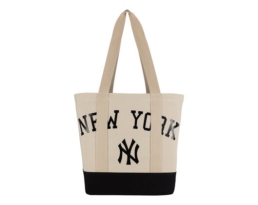 Bag New Era - MLB Tote Bag - NY Yankees - Ivory / Black