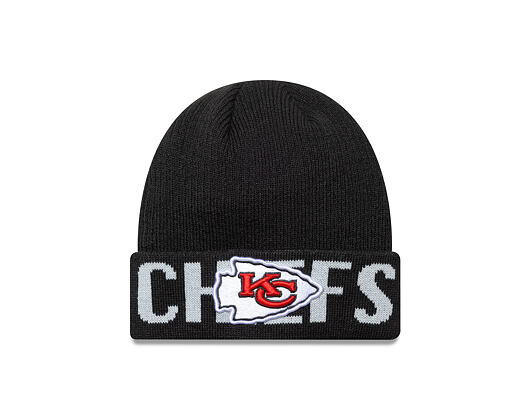 Beanie New Era - NFL Wordmark Beanie - Kansas City Chiefs - Black
