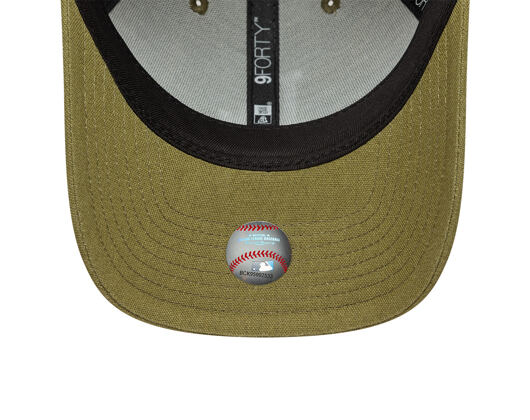 Cap New Era - MLB Linen 9FORTY M-CROWN - LA Dodgers - New Olive