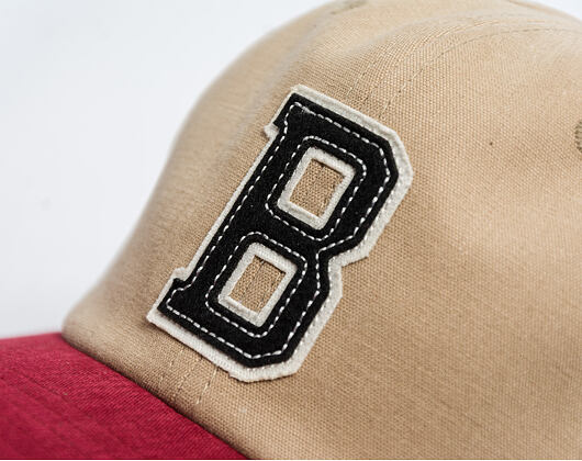 Cap Brixton - Big B Mp Cap - Sand/Burgundy