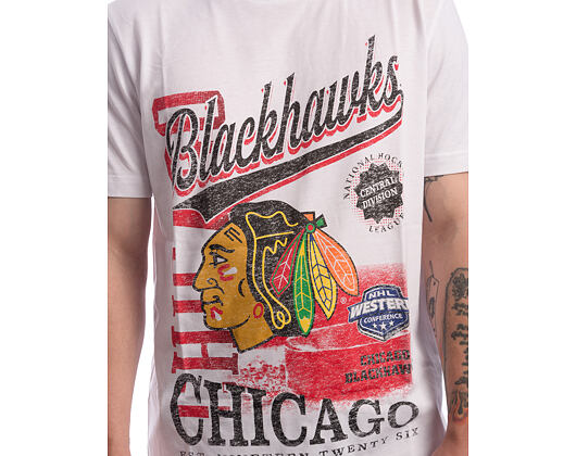 Tee New Era - NHL US Edit - Chicago Blackhawks - White