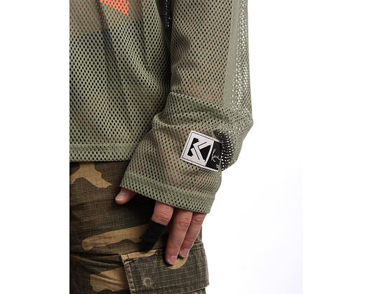 Stencil Mesh Boxy Longsleeve