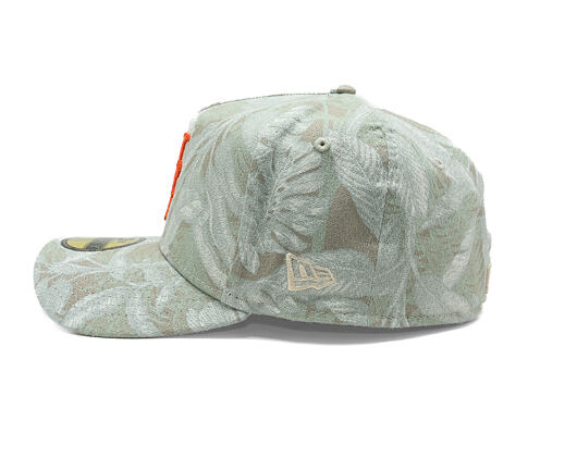 Cap New Era - MLB Three Looms "Leafy Palm" 59FORTY A-Frame - NY Mets - Stone