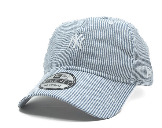 Cap New Era - MLB Seersucker 9TWENTY - NY Yankees - Navy / White