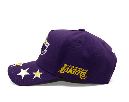 Cap Mitchell & Ness - Shining Stars - NBA - Los Angeles Lakers - Purple