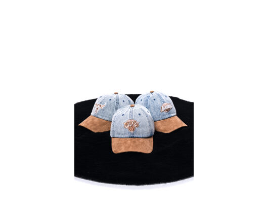 Cap Mitchell & Ness - Den Suede Strapback - NBA - Chicago Bulls - Blue
