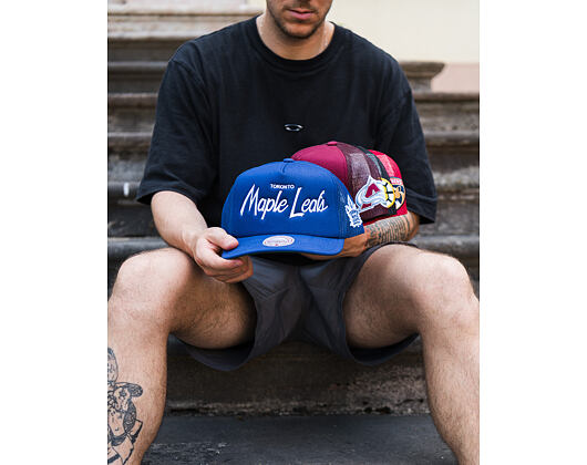 Cap Mitchell & Ness - Head Coach Trucker - NHL - Toronto Maple Leafs - Navy