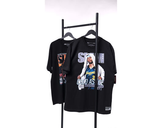 Tee Mitchell & Ness - Boxy Slam Tee - NBA - Denver Nuggets - Allen Iverson - Black