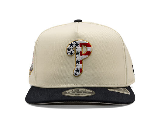 Cap New Era - MLB "American Flag" 9FIFTY - Philadelphia Phillies - Chrome White