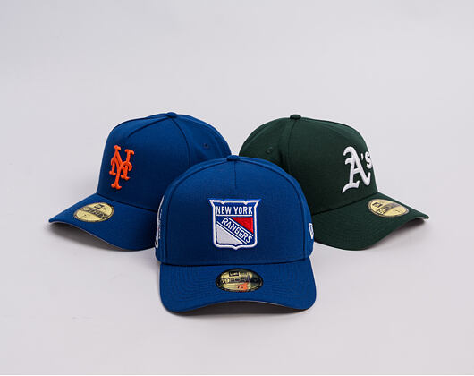 Cap New Era - NHL "Anniversary Patch" 59FORTY A-Frame - NY Rangers - Team Color