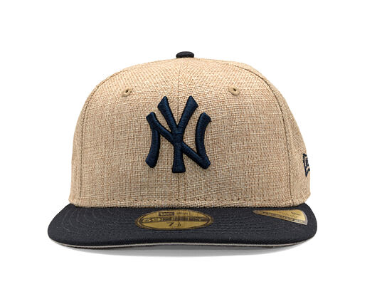 Cap New Era - MLB "Summer Twine" 59FIFTY - NY Yankees - Team Color / Open Market Tan