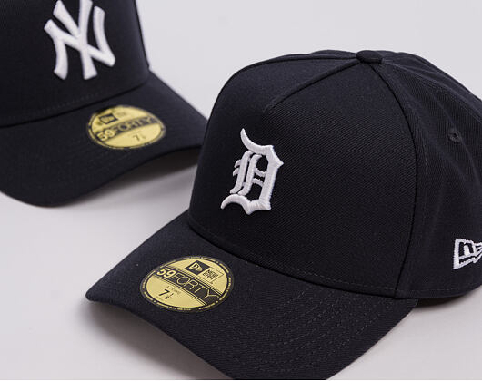Cap New Era - MLB "Anniversary Patch" 59FORTY A-Frame - Detroit Tigers - Team Color