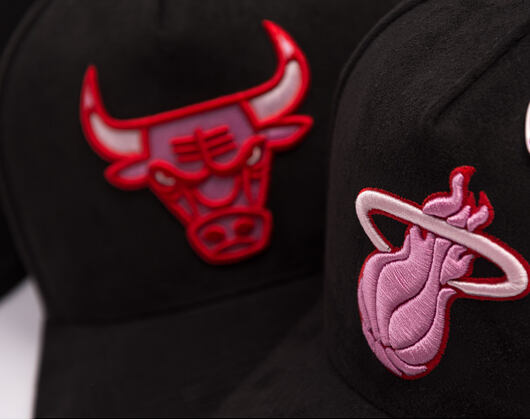 Cap Mitchell & Ness - All Heart - NBA - Miami Heat - Black