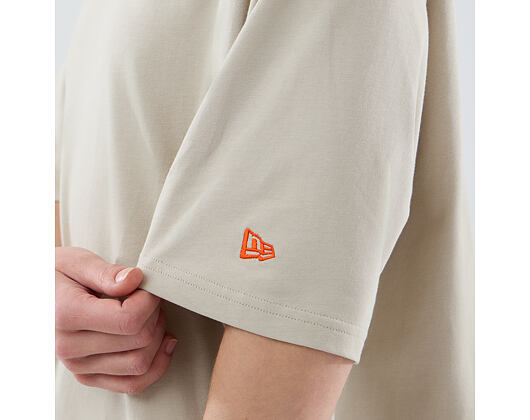 Tee New Era - Branded Food Character Oversized Tee - Stone