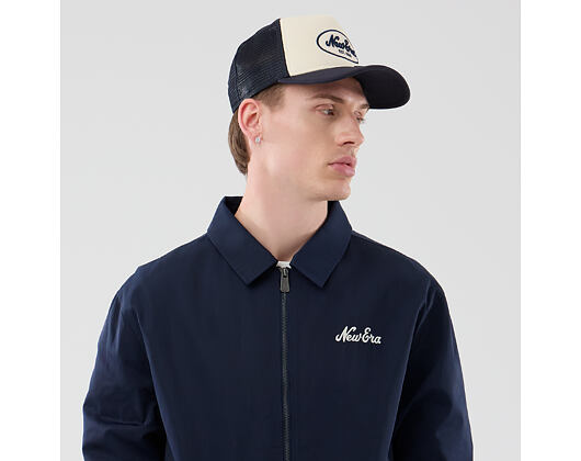 Jacket New Era - Branded Shacket - Navy