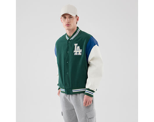 Jacket New Era - MLB Varsity Jacket - LA Dodgers - Cilantro Green
