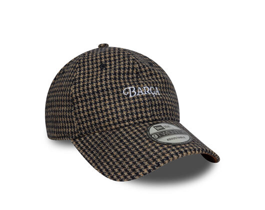 Cap New Era - Herringbone 9TWENTY - Barcelona FC - Brown