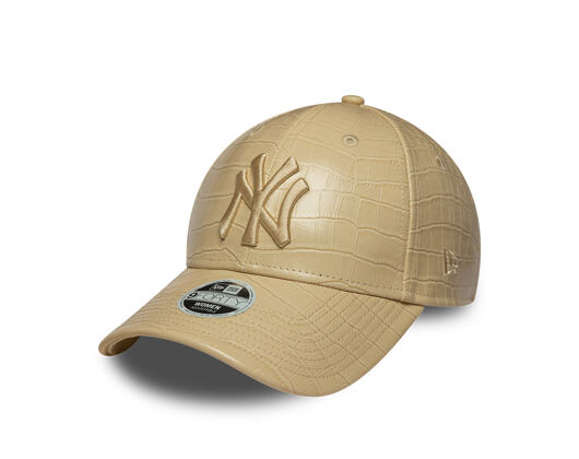 Womens Cap New Era - MLB PU Pattern 9FORTY - NY Yankees - Stone