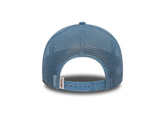 Kids Cap New Era - Branded Oval Patch 9FORTY A-Frame Trucker - Blue / White
