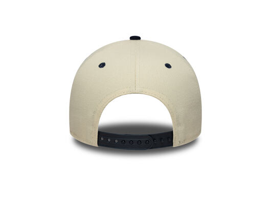 Cap New Era - MLB Wordmark Suede 9FORTY A-Frame - NY Yankees - Cream / Navy