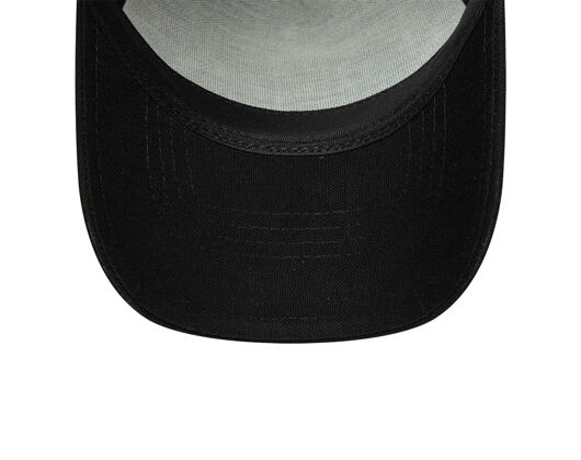 Cap New Era - Branded Distressed Patch 9FORTY A-Frame Trucker - Black