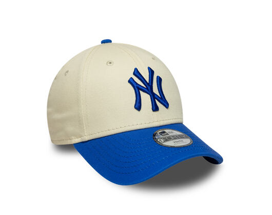 Kids Cap New Era - MLB Essential 9FORTY - NY Yankees - Cream / Blue