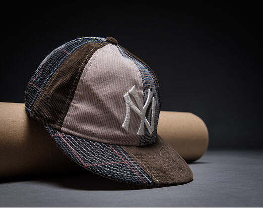 Cap New Era - MLB IMAGE DROP Patchwork 9FIFTY Retro Crown - NY Yankees - Brown