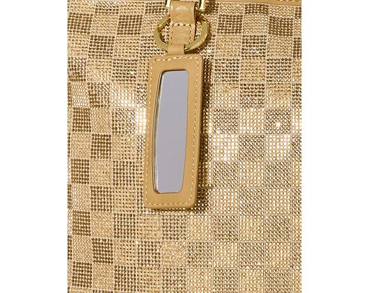 Bag Sprayground - 2 Tone Gold Trinity Tote