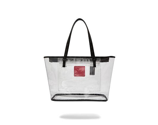 Bag Sprayground - Drip Check Fully Clear Tote
