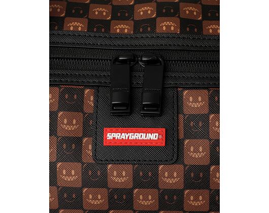 Bag Sprayground - Sharks In Paris Wtf Bubble Brown Check Duffle