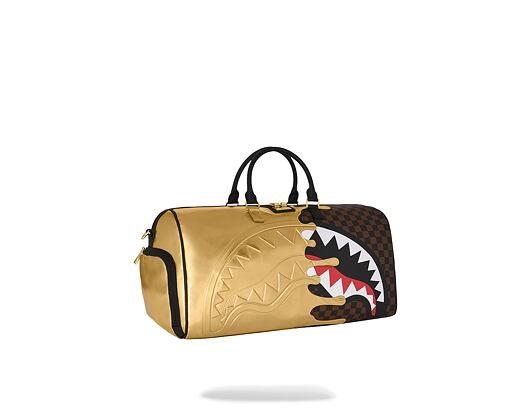 Bag Sprayground - Sharks In Paris Gold Drip Duffle