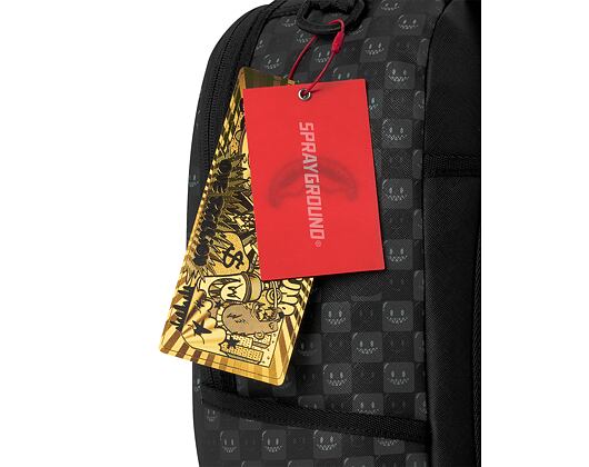 Backpack Sprayground - Sharks In Paris Wtf Bubbly Black Check Backpack