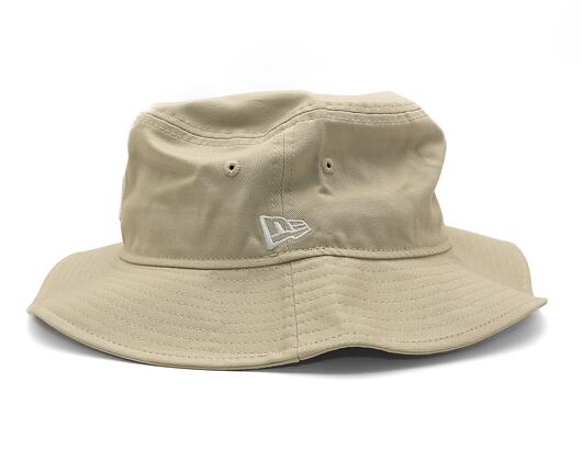Womens Bucket Hat New Era MLB Womens Adventure Bucket New York Yankees - Stone / White