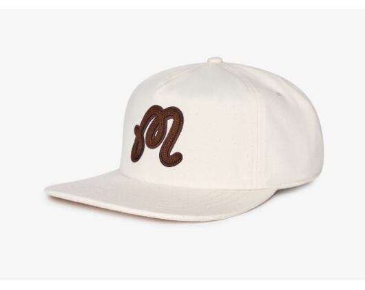 Cap Malbon - Velasco Snapback - Cream